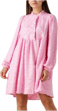 Co'Couture Kleedjes, Dames, Roze, M, Rachelcc Mini Jurk