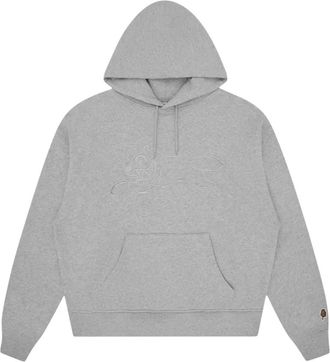 Icecream Felpa con cappuccio Applique Running Dog - - Sweatshirts & Hoodies - Uomo - Grigio - XL