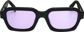 Retro Superfuture 52mm Square Sunglasses in Black at Nordstrom Rack