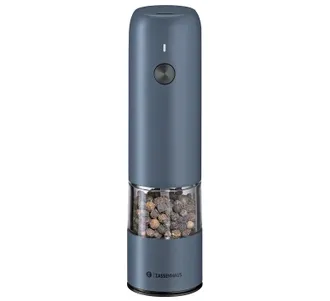Zassenhaus Koln Rechargeable Salt or Pepper Mill, 5.5 H x 1.5, Chrome