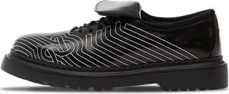 Filling Pieces Derby Football Zwarte Schoenen - Heren - Veterschoenen - Zwart - 43 EU - Leer - Schoenen