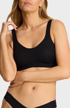 Commando Soft Support Rib Bralette in Black at Nordstrom, Size Small/medium