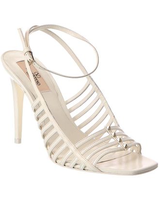 Valentino Rockstud 100 Leather Sandal