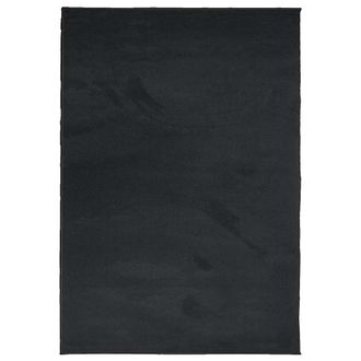 vidaXL Vidaxl - Alfombra De Pelo Corto Oviedo Negro 160x230 Cm