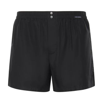 Dolce & Gabbana Beachwear, male, Black, Size: L Beachwear