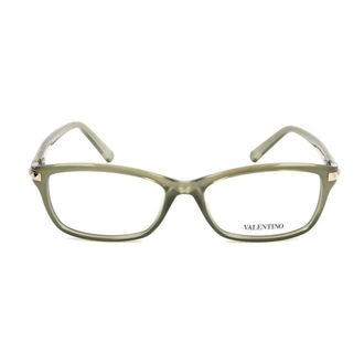 Valentino Glasses, female, Green, Size: ONE SIZE Green Plastic Womens Watch Frame