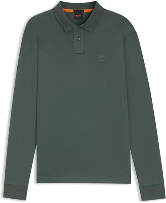 HUGO BOSS Passerby Polo - Heren - Tops - Groen - Maat: 4XL Katoen