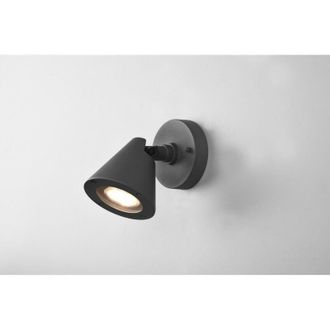 Trio Lighting Kaveri L&aacute;mpara De Pared De Exterior Cono De Aluminio Fundido Antracita Bombilla Excluida 206060142