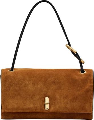 Marc Jacobs The Large Dual Bag - Dames - Schoudertassen - Bruin - ONE Size - Leer - Tassen