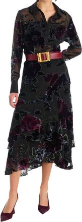 Allison New York Crawford Skirt In Black Floral