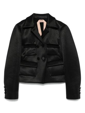 N°21 Cropped blazer - Zwart