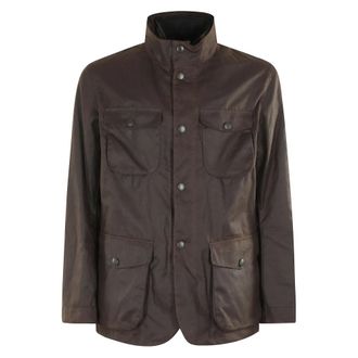 Barbour Heren, Jassen, Bruin, Maat: L Katoen