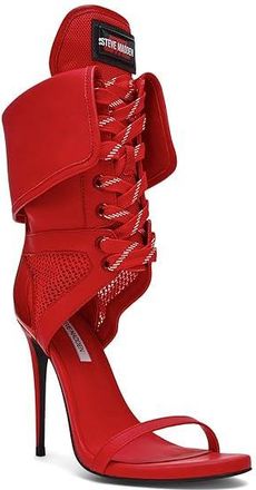 Steve Madden Casella Womens Sandals Red : 6.5 M, Synthetic