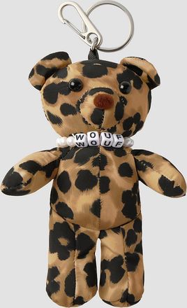 Wouf Feline Bear Bag Charm leopard
