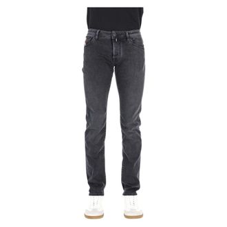 Jacob Cohen Nick Jeans - Heren - Jeans - Zwart - Maat: W37 Katoen