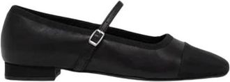 Carel Gisele Ballerinas - Dames - Ballerinas - Zwart - 40 EU - Leer - Schoenen