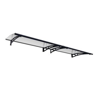 Palram Patio Cover Altair Door Awning Canopy 3000 Clear - Grey
