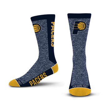 For Bare Feet Marble MVP Crew Sock NBA Large