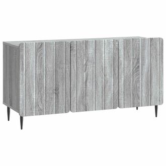 vidaXL Mueble De Tv Gris Sonoma 99 X 34,5 X 52 Cm Madera De Ingenier&iacute;a Vidaxl