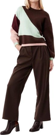 FRNCH Mariko Sweater In Chocolat