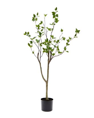 Nearly Natural 4Ft Minimalist Citrus Artificial Tree