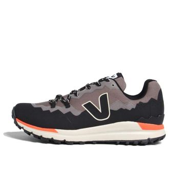 Veja Veja Fitz Roy Lace-Up Sneakers Black Khaki Orange FR2303206
