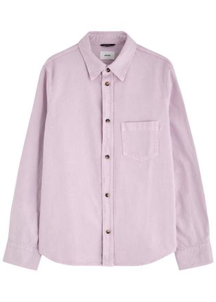 Haikure Ronda Cotton-blend Shirt - Lilac - S (UK8-10 / S)