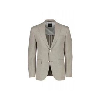 HUGO BOSS Heren, Jassen, Beige, Maat: 3XL Leer
