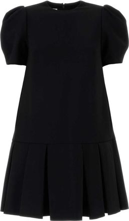 Moschino Black stretch twill dress