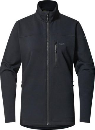 Hagl&ouml;fs Rosson Mid Jacket Fleecejacke f&uuml;r Damen | schwarz