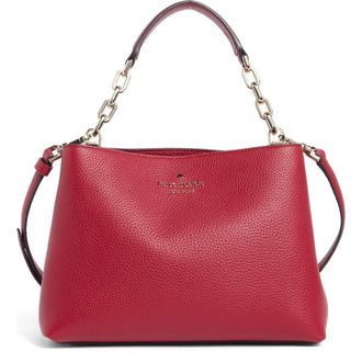 Kate Spade New York aubrey convertible top-handle bag in Red Jam at Nordstrom Rack