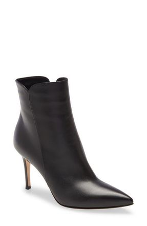 Gianvito Rossi Levy 85 Booties in Black at Nordstrom, Size 39.5