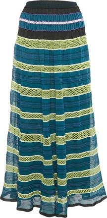 Missoni Gonna lunga a righe - Blu