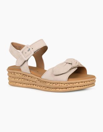Gabor Womens Affection Womens Sandal - Tan - Size: 2.5
