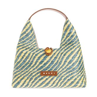 Marni Handbags, female, Multicolor, Size: ONE SIZE Handbag with logo