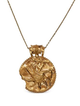 ALIGHIERI the sun salutation medallion - women - 24kt gold-plated bronze - One Size