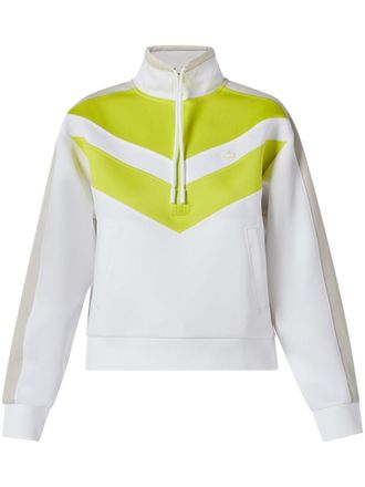 Lacoste Felpa con design color-block - Bianco