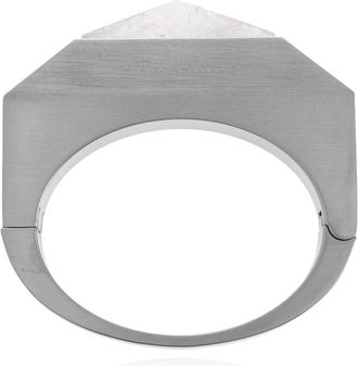 Rick Owens Armband met logo - Dames - Armbanden - Grijs - ONE Size - Accessoires