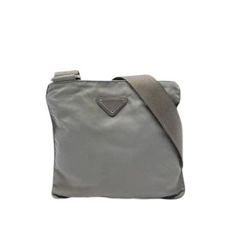 Prada unisex, Pre-owned, Grijs, Maat: ONE Size Nylon
