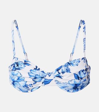 Farm Rio Floral bikini top
