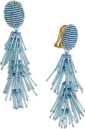 Oscar De La Renta Oscar De La Renta Fringe Tassel Earrings