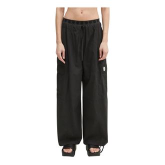 Kenzo Dames, Broeken, Zwart, Maat: XS Katoen