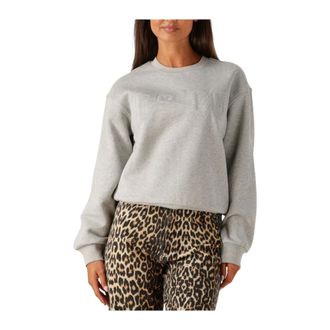 Co'Couture Hoodies & sweatvesten, Dames, Grijs, M, Grijze Sweater Zoe Coco Sweat