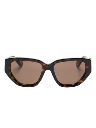 Chlo&eacute; Marcie cat-eye sunglasses - Brown