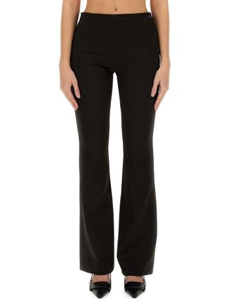 Courr&egrave;ges Oblique Tailored Pants With Flared Leg