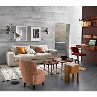 AM.PM Salontafel in massief notenhout Magosia, groot model