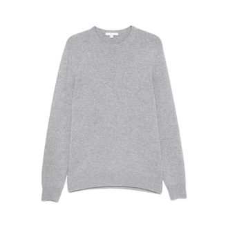 Malo Truien & Vesten, Heren, Grijs, 2Xl, Kasjmier, Crew Neck Kasjmier Trui
