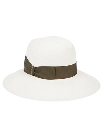 Borsalino Brown Claudette panama hat