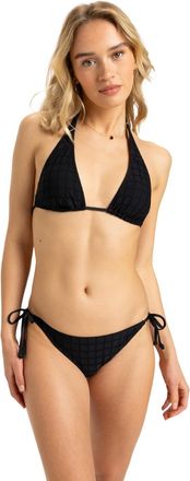 Roxy Bikini-Hose ROXY Camilo, Damen, Gr. XXL, US-Gr&ouml;ssen, grau (anthrazit), Obermaterial: 92% Microfaser, 8% Elasthan;, Badehosen Bikini-Hose