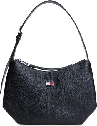 Tommy Jeans Slouchy City Schoudertas - Dames - Schoudertassen - Zwart - ONE Size - Tassen